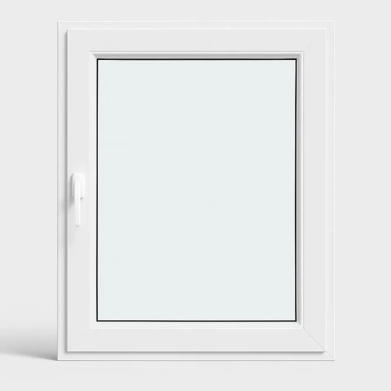 Tilt and slide uPVC window Melbourne — closed showing slim European frame