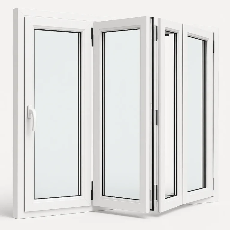 Bi-fold uPVC Windows Melbourne open Bi-fold uPVC Windows Melbourne open
